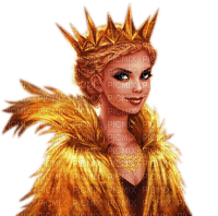 Rena Orange Gold Princess Prinzessin - Free PNG