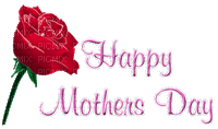 Kaz_Creations Animated Deco Text Happy Mothers Day - Ingyenes animált GIF