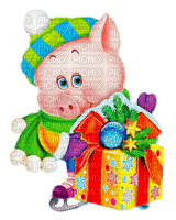 New Year pig by nataliplus - darmowe png