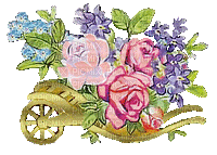 ♥Vintage fleur♥ - 無料のアニメーション GIF