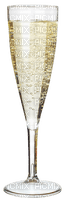 Champagne.Glass.Gold - Free PNG