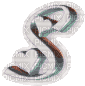 Tube lettre-S- - Бесплатный анимированный гифка