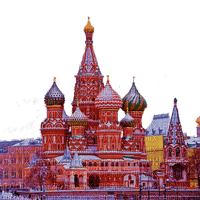 russia house landscape  - paintinglounge - 免费PNG