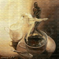 coffee & milk - GIF animé gratuit