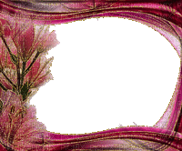 frame flowers glitter - Darmowy animowany GIF