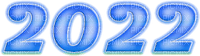 soave text new year 2022 blue - png grátis
