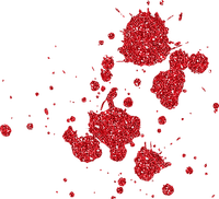 Glitter.Spatter.Red - zdarma png