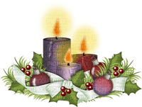 Advent. 3 candles. Light. Christmas. Leila - besplatni png