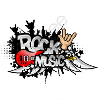 rock - zdarma png