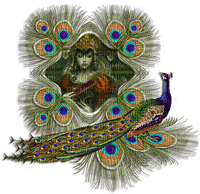 Kaz_Creations Peacock Woman Femme - 免费PNG