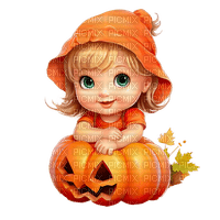 Autumn - Halloween - Baby - Free PNG