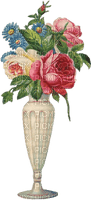 vintage-flower-vase - фрее пнг