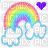rainbow tile - GIF animate gratis