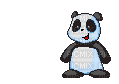 panda dors - Zdarma animovaný GIF