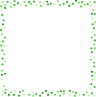 Dots.Frame.Green - Free PNG