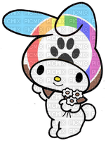 My Melody furry unity pride flag - png gratis