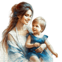 Mother and child - gratis png