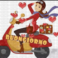 buongiorno - Bezmaksas animēts GIF