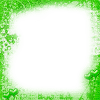 Frame.Green - By KittyKatLuv65 - ilmainen png