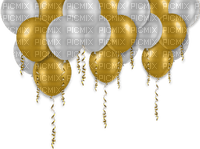 kikkapink deco scrap birthday balloons - darmowe png