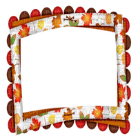automne cadre -autumn frame - Free PNG