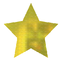 gold star rotated or etoile gif - GIF animé gratuit