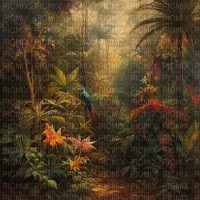 tropical background - ilmainen png