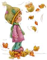child autumn enfant automne - nemokama png