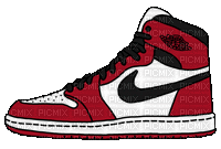 Sneaks Air Force 1 - Free animated GIF