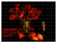 blommor-tulpaner--röda--flowers-tulips--red - GIF animé gratuit