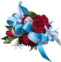 patymirabelle fleurs bouquet roses - gratis png
