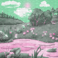 Y.A.M._Cartoons Landscape background - Ilmainen animoitu GIF