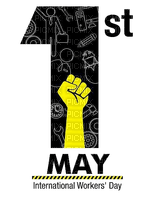 Worker's Day.Text.Deco.Victoriabea - δωρεάν png