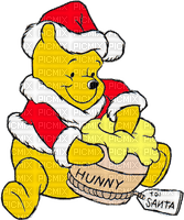 Winnie pooh Christmas - PNG gratuit