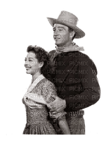 western ( John Wayne et Gail Russell) - Free PNG