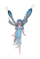 Fairy Pixie Fantasy Blue JitterBugGirl