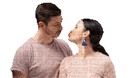 nụ hôn 2a5d - GIF animate gratis
