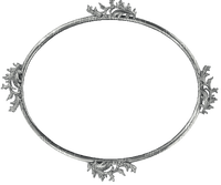 Vintage-Frame-ovale-silver-480x400 - 免费PNG