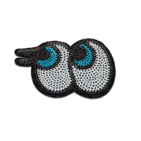 patch picture eyes - zdarma png