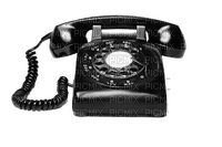 Kaz_Creations Telephone-Black - ingyenes png