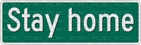 Stay home - bezmaksas png