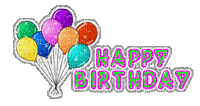 happy birthday - Gratis geanimeerde GIF