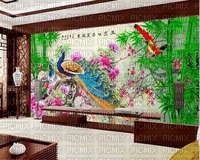 Kaz_Creations Deco Peacock Backgrounds Background - kostenlos png