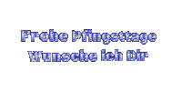 Frohe Pfingsten - GIF animé gratuit