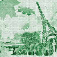 Y.A.M._Autumn background Paris city green - GIF animé gratuit