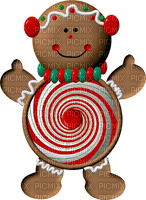 Kaz_Creations Christmas Deco Gingerbread - PNG gratuit