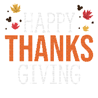 Give Thanks Thanksgiving - GIF animé gratuit