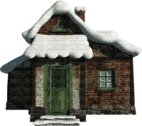 Casa de navidad - png gratuito
