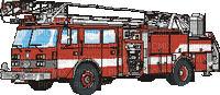 camion pompier - Nemokamas animacinis gif