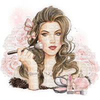 kikkapink woman makeup - ücretsiz png